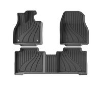 Car Boot Mats Car Floor Mats Front Rear Trunk Mat Cargo Liner Doormat Accessories For Toyota BZ4X 2023 2024 2025(23Solterra LHD 3PCS)