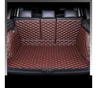 Car Boot Mats Car Trunk Mat For VW For Sharan Seven Seats 2012-2019 Cargo Liner Carpet Interior Accessories Cover Car Boot Protector(Dark brown)