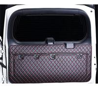 Car Boot Mats Car Trunk Mat Interior Liner Carpet Tailgate Tail Door Anti-Dirty Protection Mat For Toyota For Land Cruiser For Prado 150 2010-2022 Accessories(Black Red1)