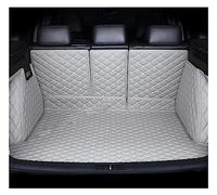 Car Boot Mats Car Trunk Mats For Toyota For Prius XW30 2010 2011 2012 2013 2014 2015 Waterproof Dedicated Accessories Interior(Light Grey,Full cover)