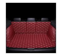 Car Boot Mats Compatible With BMW Ix3 2022 Customized Full Coverage Car Trunk Mat Interior Accessori(Wind red)