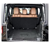 Car Boot Mats Custom Car Trunk Mats For Jeep For Wrangler 4doors 2017-2014 Durable Cargo Mat Boot Carpets For Wrangler 2015 Use Four Seasons(Carbon Fiber 4Pcs)