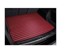 Car Boot Mats Custom Leather Car Trunk Mat All Model For Focus For Explorer For Mondeo For Fiesta For Ecosport For Everest For S-max For Edge For Tourneo(WINE RED)