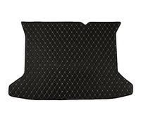 Car Boot Mats Custom Leather Car Trunk Mats For Jeep For Grand For Cherokee For Wrangler For Gladiator For Commander For Compass For Liberty Auto Carpets Covers(Black with white)