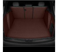 Car Boot Mats Custom Made Leather Auto Car Trunk Mats For Mazda 3 BK 2003 2004 2005 2006 2007 2008 2009 Carpets Rugs Foot Pads Accessories(Coffee,Full Cover)