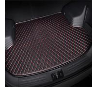 Car Boot Mats for Genesis GV60 2022-2025, Waterproof Rear Trunk Cargo Tray Liners Protector Pad Anti-Scratch Cargo Tray Liners,black-red