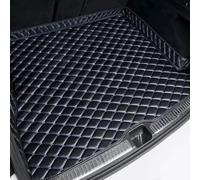 Car Boot Mats for KIA Sorento Cinq Places/Sept Places 2015-2018, Leather Boot Liner Trunk Protector Mat Waterproof Non-Slip Tray Liners Luggage Mat Custom Fit Accessory,D/Black-Blue