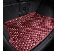 Car Boot Mats For Kia Sportage Hybrid 2022-2024, Leather Boot Liner Mats Rear Trunk Anti-Scratch Carpets Protector Pad Accessories,E/Red