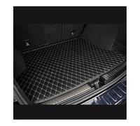 Car Boot Mats For Land Rover For Range Evoque 2019 2020 2021 2022 Durable Custom Leather Car Trunk Mat Auto Carpet Interior Part(Black beige)