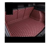 Car Boot Mats For Land Rover For Range Evoque -2020 The Trunk Cargo Leather Liner Car Mat Compartment Carpet Mud(Chocolate)