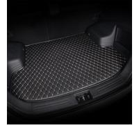 Car Boot Mats for Mercedes-Benz GLE V167/C167 SUV, 5-seater 2019-2025, Cargo Liners Waterproof Leather Protector Pad Boot Protector Carpets Luggage Carpet,Black-Beige