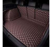 Car Boot Mats for Nissan Qashqai J12 Upper Deck 2022-2026, Full Leather Cargo Cover Cargo Mat Trunk Protection Tray Anti Slip Floor Accessories,G/Coffee