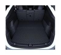 Car Boot Mats For Tesla For Model Y For Juniper 2022 2023 2024 2025 Car Boot Mat Rear Cargo Liner Leather Carpet Protector HRQCTIM(Full set black,2022-2024)
