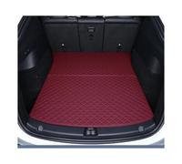 Car Boot Mats For Tesla For Model Y For Juniper 2022 2023 2024 2025 Car Boot Mat Rear Cargo Liner Leather Carpet Protector HRQCTIM(Red,2025)