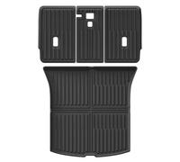 Car Boot Mats For Tesla For Model Y For Juniper For Launch 2025 Rear For Seat Backrest Protective Pad Cargo Liner Trunk Mat Anti-Kick Liner