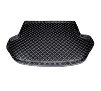 Car Boot Mats for VW Caddy Maxi 2015-2023, Car Leather Boot Liner Mat Waterproof Cargo Protector Pad Non-slip Accessories,Black-Beige