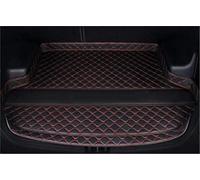 Car Boot Mats High Side Car Trunk Mat Rear Cargo Liner Truck Decoration Auto Parts Carpet For Peugeot 301 2014 2015 2016 2017 2018 Accessories(Black Red 4pcs)