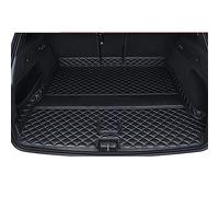 Car Boot Mats Only Bottom Mat The Trunk Cargo Leather Liner Cargo Compartment Floor Carpet Mud Kick For Lincoln For MKC 2013-2019 Car Boot Liner(Black)