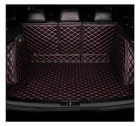 Car Boot Mats Trunk Mat For Acura MDX YD3 2014~2016 Waterproof Proection Pads Car Interior Trunk Window Pad Tank Organizer Mat Car Accessories(Black Red 4pcs,Full cover)