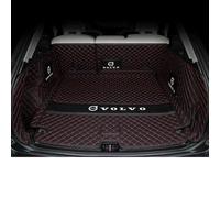 Car Boot Mats Trunk Mat for Volvo XC60/XC40/XC90/V60/S60/S90l/V40/V90 2023 2024 Full Coverage Waterproof Boot Liner Mat Rear Trunk Protector Mat Styling Accessories,Black Red