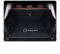 Car Boot Mats Trunk Mat for Volvo XC90 7-seater 2015-2021 2022 2023 2024 Full Coverage Waterproof Boot Liner Mat Rear Trunk Protector Mat Styling Accessories,Black Style-All Inclusive