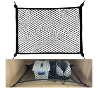 Car Boot Net for VW Passat B9 2024 2025 R-Line, Cargo Net Luggage Storage Organizer Elastic Bungee Mesh Netting Heavy Duty Load Restraint Secure Hook Net