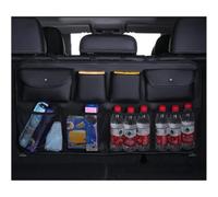 Car Boot Organiser Bag for Toyota 4runner / bZ4X / C-HR/Corolla/Highlander/Land Cruiser, Waterproof Foldable Interior Declutter Storage Bag Hanging Trunk Organiser Tidy Accessories,A/Black