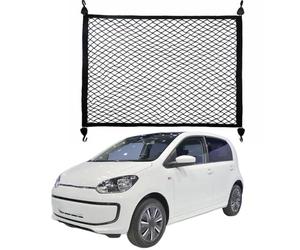 Car Boot Organiser Cargo Net for V-W T-Roc 2021-2023 2024 2025, Heavy-Duty Elastic Storage Mesh with 4 Hooks, Floor Style Luggage Netting for Secure Transport,double layer-normal