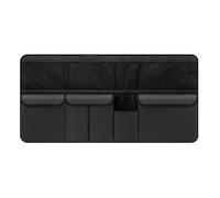 Car Boot Organiser for Audi A5 S5 Coupe / A5 Cabriolet / A5 S5 Sportback, Foldable Storage Multiple Compartments Waterproof Large Volume Car Boot Tidy Accessories,Black
