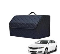 Car Boot Organiser for Audi Q2 Q3 Q4 Q5 Q7 Q8 SQ2 SQ5 SQ7 SQ8 RS-Q3 RS-Q8 Foldable Car Tidy Storage Bag with Dividers and Lid Durable Large Volume Car Boot Storage Organiser,C54cm