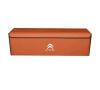 Car Boot Organiser for Citroen e-Mehari 2016-2023, Portable Boot Storage Box with Multi Compartments, Collapsible Waterproof Car Boot Tidy Storage, Boot Organisers,Orange