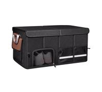 Car Boot Organiser for Ford Bronco B MAX C MAX EcoSport Edge Escape Escort Everest Expedition Explorer, Collapsible Multi Compartment Car Organizer, Waterproof Durable Car Boot Storage, Boot Organiser