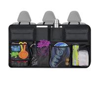 Car Boot Organiser storage - Super Capacity Backseat Hanging Organizer with 8 Pockets Waterproof Foldable Trunk Storage Bag Universal Car Trunk Storage Accessories Secure Boot Tidy for Family Travel