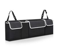 Car Boot Organizer, for FIAT 500/500C/500E/Abarth 500 2007-2020 2021 2022 Car Storage Organiser, Back Seat Storage Bags, Foldable Cars Trunk Grocery Organizer Bags,B