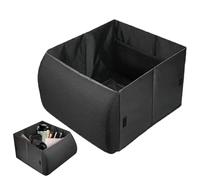 Car Boot - Oxford Cloth Memory Foam 30L | 2-in-1 Car Storage Box With Lumbar Support And Pillow | Multifunctional Passenger Seat Luggage Organizer For Travel And Daily Vehicle Use