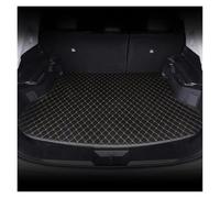 Car Boot Protector 1PC Artificial Leather Car Trunk Mat For BMW Ix 2022-2023 Rear Cargo Protective Interior Accessories(Black beige)