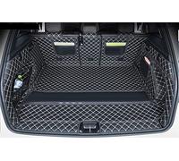Car Boot Protector Best Mats For Q5 Q5L 2018 2019 Car Boot Mat Rear Trunk Liner Cargo Floor Carpet Tray Protector Accessories Dog Pet Cover Waterproof Boot Liner(Black beige)