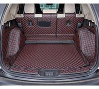 Car Boot Protector Car Trunk Mat For Jeep For Grand For Cherokee For Renegade For Compass 2011-2021 All Weather Waterproof Cargo Liner Boot Carpets(Black Red 4pcs)