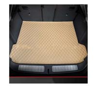 Car boot protector Compatible With Hyundai Santa Fe MX5 6 Seats 7 2024 2025 2026 Custom Car Trunk Mat Anti-dirty Pad Cargo Liner Interior(Beige,7 Seats)