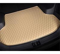 Car Boot Protector Custom Leather Left Car Trunk Mats For Mini R50 R52 R53 For Cooper R54 R55 R56 R57 R58 R51 Car Carpets Covers Accessories(Left Beige)