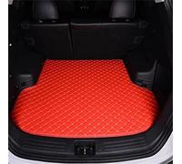 Car Boot Protector Custom Leather Left Car Trunk Mats For Mini R50 R52 R53 For Cooper R54 R55 R56 R57 R58 R51 Car Carpets Covers Accessories(Left Red)
