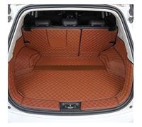 Car Boot Protector Custom Waterproof Leather Car Trunk Mat For Subaru For Forester 2008-2021 Cargo Liner Interior Boot(Brown)