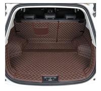 Car Boot Protector Custom Waterproof Leather Car Trunk Mat For Subaru For Forester 2008-2021 Cargo Liner Interior Boot(Coffee)