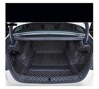 Car Boot Protector Flash Mat Leather Car Trunk Mats For 20 For BMW 2019 Five Series For 525li For 530LI Car Cargo Mat Tail Pad Pad Modification Trunk Protective Mat(Black Red Wire)