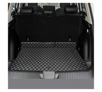 Car Boot Protector For Great For Wall Haval Dargo 2022-2024 1pc Car PU Leather Trunk Mat Rear Liner Cargo Waterproof Carpet Tray Protector Car Rear Trunk Mat(Black Beige)
