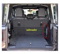 Car Boot Protector For Jeep For Wrangler JL 4 Door 2022-2018 Durable Cargo Liner Boot Carpets Special Car Trunk Mats Fully Surrounded Trunk Mat(Black beigeA)