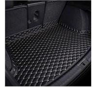 Car Boot Protector for JEEP Liberty 2001-2007, Leather Waterproof Rear Trunk Liner Cargo Tray Mat Anti-Scratch Pad, Car Accessories,Black-Beige