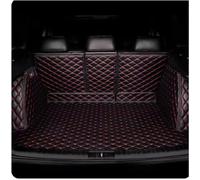 Car Boot Protector For Mazda 3 2010 2011 2012 2013 Leather Trunk Mat Rear For Cargo Protective Interior Accessories(Black Red 4pcs)