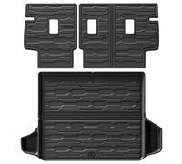 Car Boot Protector For Terrain For Chevrolet For Equinox 2018-2024 Cargo Liner Trunk Mat Protective Backrest TPE Waterproof