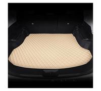 Car Boot Protector For Volvo V40 2013-2019 Artificial Leather Car Trunk Mat Rear Trunk Cargo Protective Mat Car Interior Accessories Car Boot Liners(Beige)